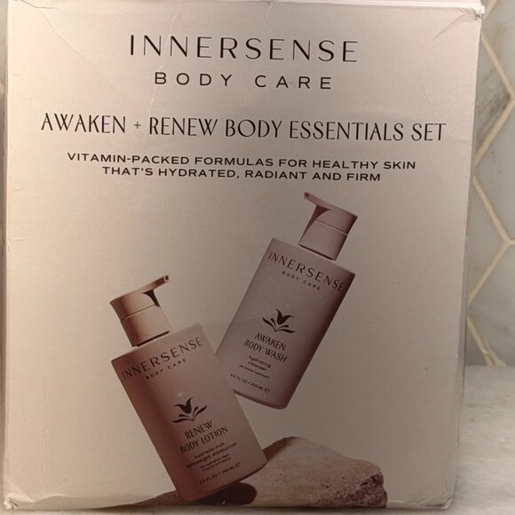 INNERSENSE Organic Beauty - Awaken + Renew Body Essentials Set | Non-Toxic - Picture 1 of 6